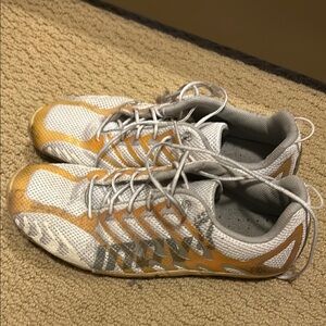 Inov-8 Athletic Shoes - White and Orange